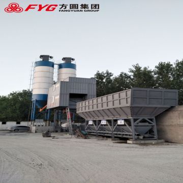 Skip Type Modular 50cbm/h Concrete Batching Plant