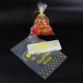 Cheap Price Custom Clear Plastic Packaging Side Seal Christmas Bag for Candies Gift