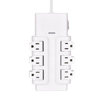 6-Way Surge Protection Electrical Extension Power Strip with USB Ports