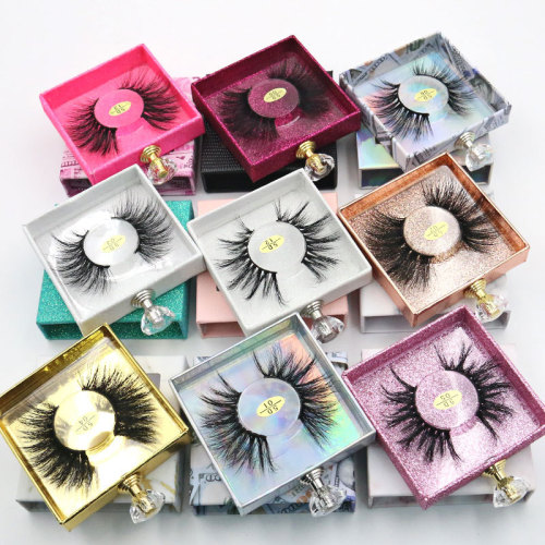 One Pair Packaging Drawer Slide Customised Eyelash Boxes