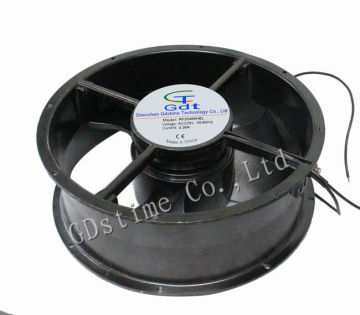 GDT ACGDT AC 380V 25cm 250mm High Pressure Axial Flow Fans 254x254x89mm