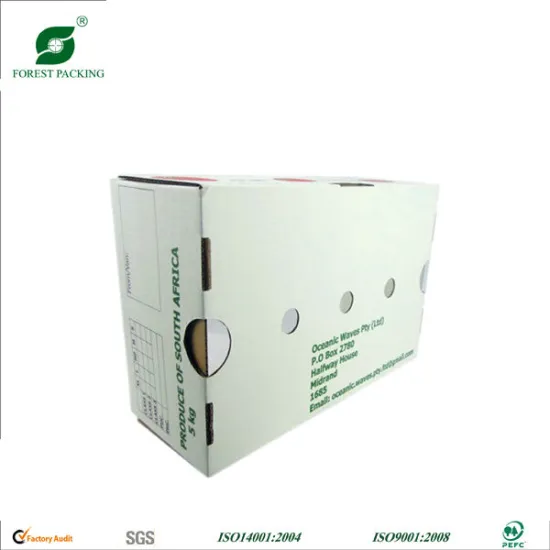 CUSTOMIZED TOMATO CORRUGATED BOX