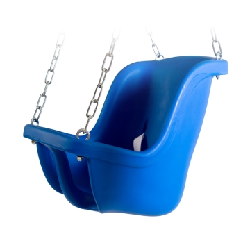 Multi-Color Outdoor Plastic Baby Swing for Playsets