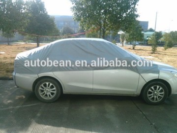 silver shield or grey color waterproof top car cover