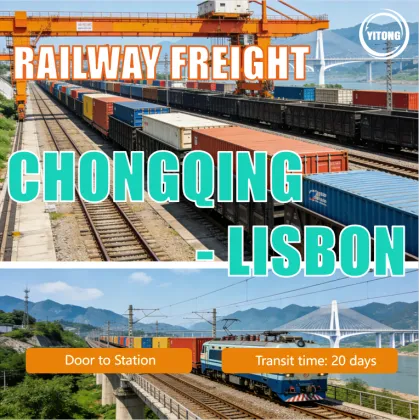 Chongqing to Lisbon Portugal Railway Freight