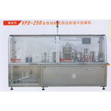 VPD-250 Automatic Four-side Sealing Wet Wipes making Machine