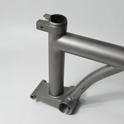 Brompton folding bike Titanium main frame