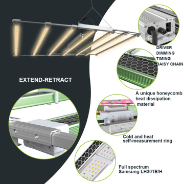 Pełne spektrum 1000W LED LED światła do hydroponiki