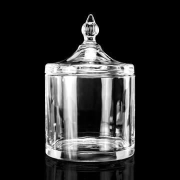 Wholesale Clear Crystal Glass Candle Holders and Lanterns for Custom Candle Making