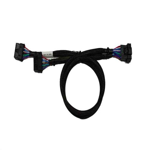 OBD-Y-Kabel mit 20AWG-Nylonschlauch, 1 m