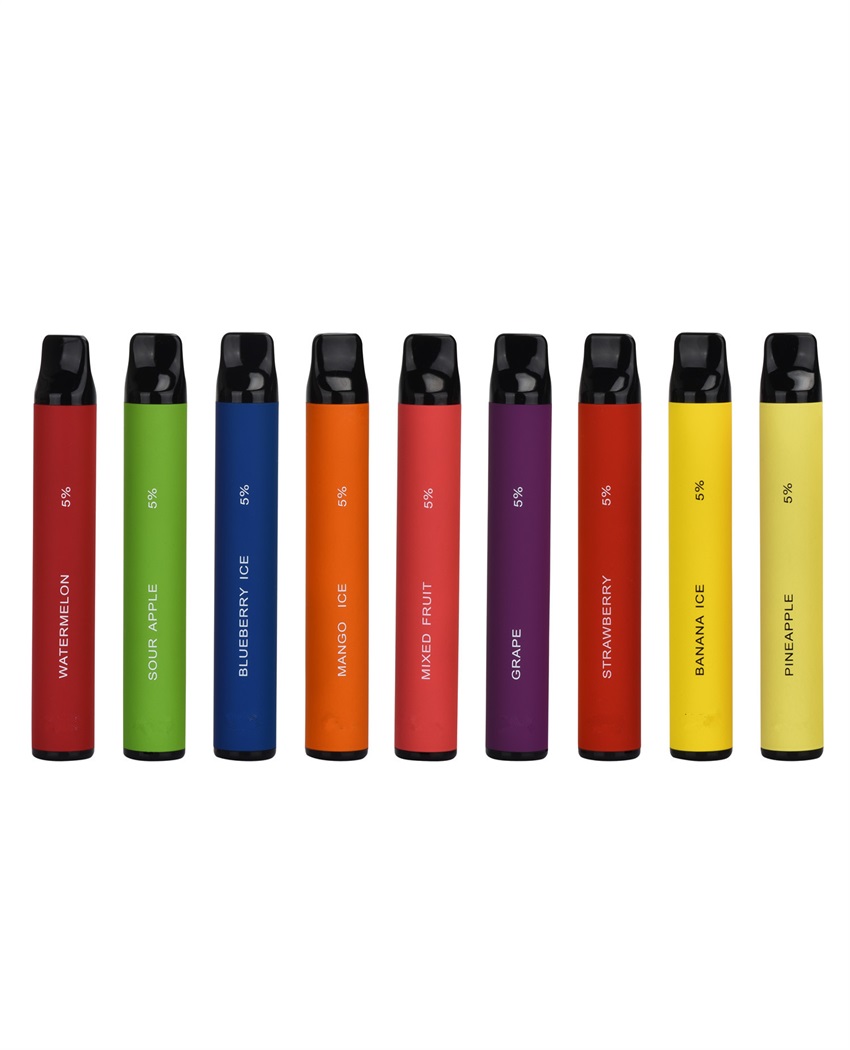 Jetable 2% 5% Nic Salt Vape Pen 1600puffs rechargeable