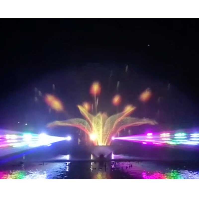 Magic Water Curtain Projection Laser Show