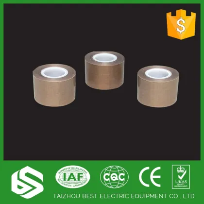 ptfe teflon coated fiberglass fabric stickers