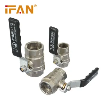 High Performance Brass Ball Valve 1/2: Cold Water and Hot Water Applications from Ifan Wholesale China Factory