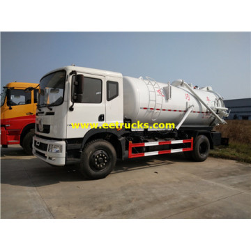 11000L 180HP Excrement Suction Tanker Trucks