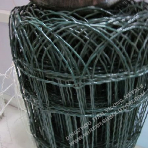 Round Top Border Crimped Wire Garden Fence