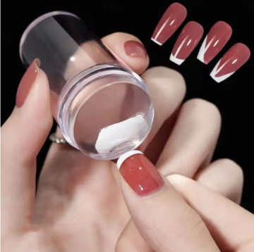 Instant Perfect French Nails: Shop the Clear Silicone Nail Stamper & Scraper Set