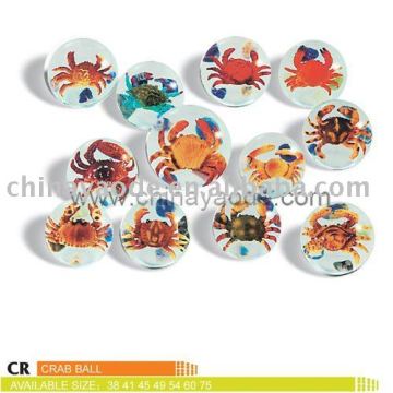 3D figurine crab bouncing ball