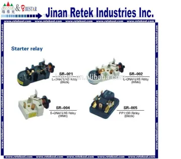 Black high quality refrigerator start relay for fridge