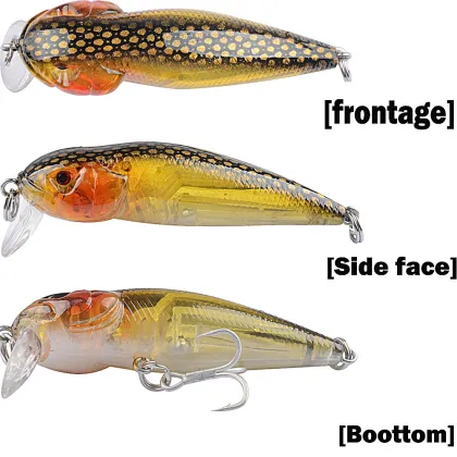 Catfish Luya Bait - Floating Minnow Hard Lure for Beach Fishing