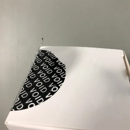 Warranty label sticker will be voided