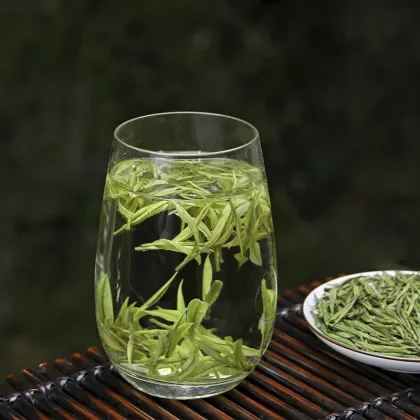 Anji Bai Cha Premium Huangjinya Loose Leaf Ming Qian Green Tea