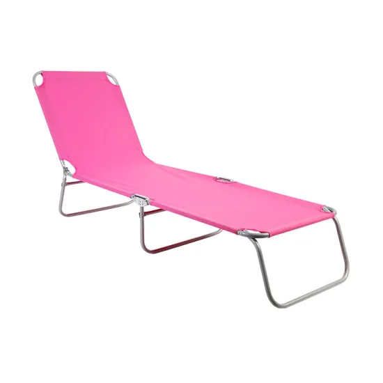 Modern Foldable Lightweight Sun Beach Bed for Outdoor Comfort