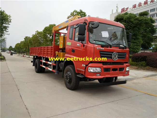 Dongfeng 220HP 8ton Truck Cranes