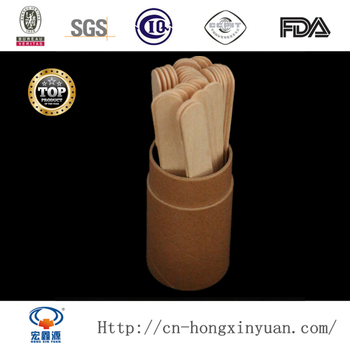 Factory Price Disposable Wooden Cosmetic Spatula Stick