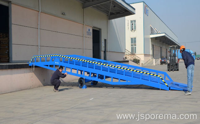 mobile yard ramps for container