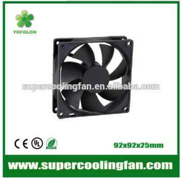 92x92x25mm IP68 Waterproof level Axial flow Fan 12V