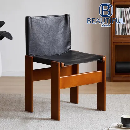 Liangjia rubber wood monk Chair
