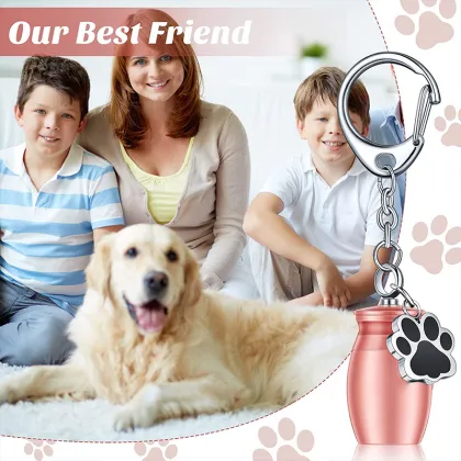 Hot Selling Pet Urns Keychain for Dog Cat Ashes