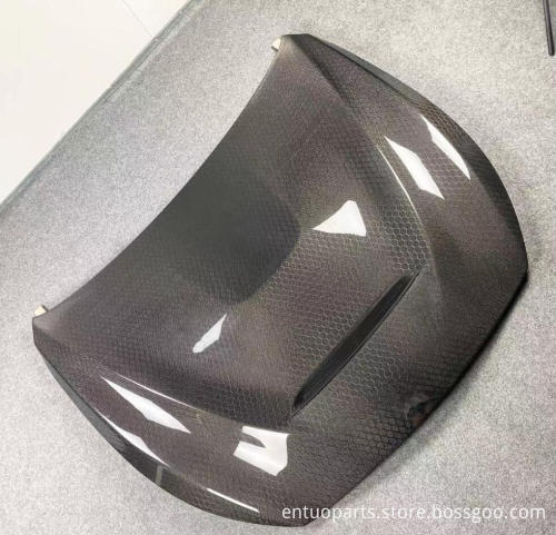 Honeycomb Carbon Fiber Hood for Infiniti Q50