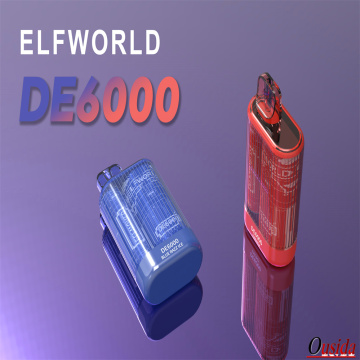 ElfWorld DE6000 Strawberry Ice Cream Disposable Vape