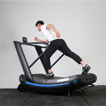 Factory Direct Low Noise Curved Treadmill with Self-Generating Power