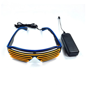 Glow Shutter Neon Rave Flashing Glasses for Party