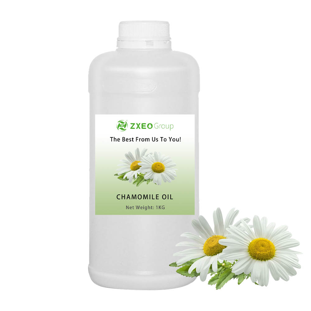 Óleo essencial de camomila orgânica natural 100% pura