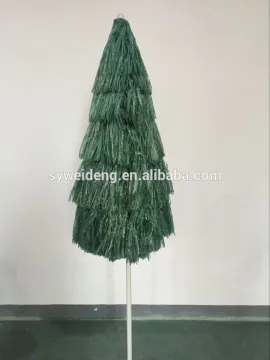 straw umbrella