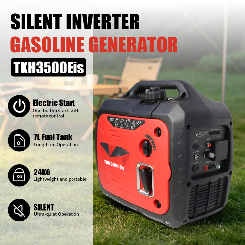 Generador inversor de gasoducto silencioso portátil de 3000 W