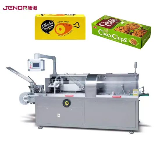 JDZ-85 Tubes Bottles Jars Cartoning Machine