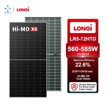 Longi Hi-MO X6 Series Bifacial PERC Mono Solar Panels: Specifications and Details