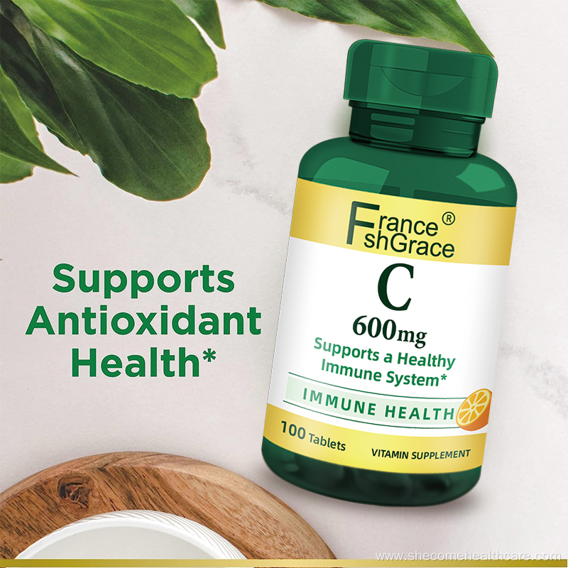 Vitamin Supports Healthy Immune System Vitamin C Tablets