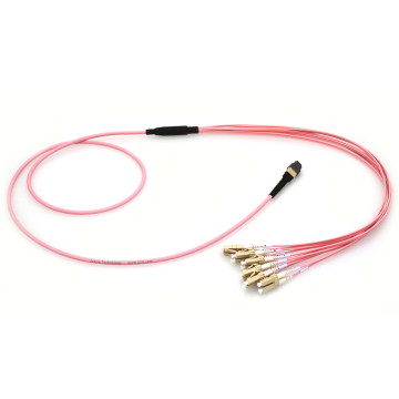 MPO-LC 12F 4.5mm double sheath Hybrid Cable