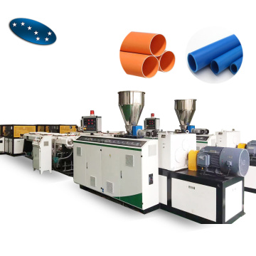 PVC electrical conduit pipe tube extrusion machine line