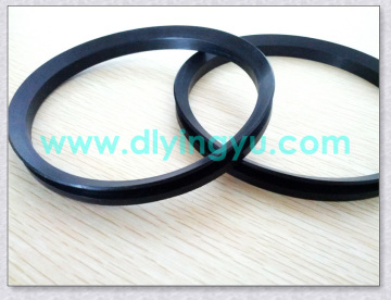 BLACK VITON V RING