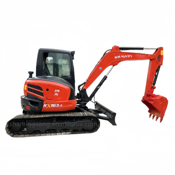 Kubota KX163-5 Escocatatrice: 6 tonnellate di macchine idrauliche di terra di terra idraulica in vendita
