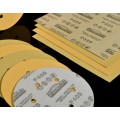 Papel de lija de lijado de reparación automática de 125 mm