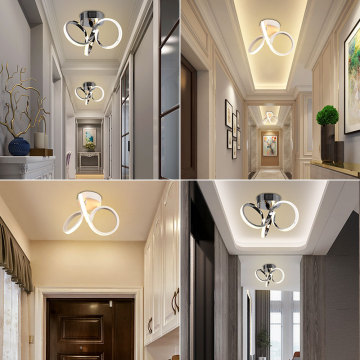 Modern Minimalist 24W Dimmable LED Ceiling Light for Living Room