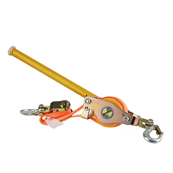 1.5 Ton Hand Puller with Webbing Strap and Insulating Cable Puller